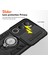 Vivo Y19S 4g Kılıf Sürgülü Camshield Kickstand Pc+Tpu Telefon Kılıfı-Siyah (Yurt Dışından) 3