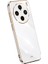 Xınlı Vivo X100 Pro 5g Telefon Kılıfı Tpu Koruma Kılıfı Elektrokaplama Altın Kenarlar-Beyaz (Yurt Dışından) 1