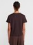 30584 Bisiklet Yaka Pamuklu T-Shirt-Koyu Kahve 2