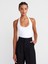 31753 Halter Yaka Top-Beyaz 3