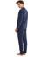Erkek Uzun Kol Lacivert Pijama Takım C4T8N5O04 2