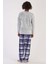 Erkek Çocuk Uzun Kol Welsoft Gri Pijama Takım C8T7N0O303 4