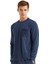 Erkek Uzun Kol Lacivert Pijama Takım C5T8N5O04 3
