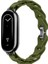 Xiaomi Mi Band 10 / Mi Band 9 / Mi Band 8 Uyumlu Silikon Kordon Bukle Örgü Tasarım Metal Pimli 1