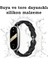 Xiaomi Mi Band 10 / Mi Band 9 / Mi Band 8 Uyumlu Silikon Kordon Bukle Örgü Tasarım Metal Pimli 5