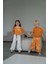 Yaprak Desenli Oversize Takım 3
