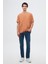 Ds Damat Oversize Tarçın Bisiklet Yaka %100 Pamuk T-Shirt 6HC14ORT02006 4