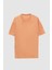 Ds Damat Oversize Tarçın Bisiklet Yaka %100 Pamuk T-Shirt 6HC14ORT02006 5