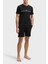 Logolu Streç Pamuklu Regular Fit Normal Bel Cepli Short Erkek Short 50515394 001 2