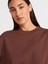 31894 Çift Görünümlü Oversize T-Shirt-Açık Kahve 3