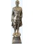 Atatürk Büstü Heykel Biblo 34 cm Gümüş Renk 1