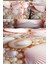 %100 Pamuk Ranforce Çeyizlik Luxury 5d Dijital Çift Kişilik Nevresim Takımı Pearls And Shells 4