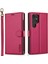 Samsung Galaxy S24 Için Flip Case Ultra Kickstand Pu Deri Cüzdan Kılıf 2 (Yurt Dışından) 1