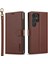 Samsung Galaxy S24 Için Flip Case Ultra Kickstand Pu Deri Cüzdan Kılıf 2 (Yurt Dışından) 3