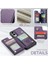 Samsung Galaxy S25 Kenar Ince Darbeye Dayanıklı Durumda Kart Tutucu Pu Için Flip Case (Yurt Dışından) 5