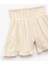 Fırfır Detaylı Gipeli Beli Lastikli Dokulu Şort 3
