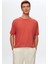 Ds Damat Oversize Kiremit Bisiklet Yaka %100 Pamuk T-Shirt 6HC14ORT02006 3