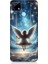 Realme C17 Uyumlu Yıldızlarla Salıncakta Melek Desenli Silikon Kılıf 1