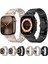 Apple Watch Uyumlu 42-44-45-46-49 mm Seri 1/2/3/4/5/6/se/7/8/10 Ultra Çelik Premiumfit Loop Kordon 8