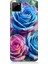 Realme C11 Uyumlu Gökkuşağı Renkli Güller Desenli Silikon Kılıf 1