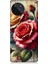 Realme 11 4g Uyumlu Kırmızı Sarı Gül Tutkusu Desenli Silikon Kılıf 1