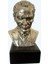 Atatürk Heykel Biblo 20 cm Gümüş Renk 1