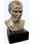Atatürk Heykel Biblo 20 cm Gümüş Renk 2