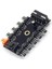 4337 10 Port Fan Çoklayıcı Y Pwm Splitter 4 Pin 12V Switch Power Güç Ide Çoğaltıcı Molex Kanal Kasa 2