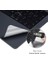Macbook Air M3-M2 15 Inç Sticker Film Koruyucu Touchpad Trackpad (Touchıd'li) A2941 A3114 ile Uyumlu Gece Mavisi 3