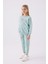 3 Iplik Dokuma Kız Çocuk Pijama Takım 4