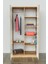 Pretty Rabit Design "calista" Gardırop 5 Raflı Askılı Çocuk Odasi Elbise Dolabı 4