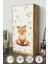 Foxie Design "calista" Gardırop 5 Raflı Askılı Çocuk Odasi Elbise Dolabı 1