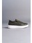 ET161 Hippo Bağcıksız Cilt Erkek Günlük Sneaker Ayakkabı Bt - Haki 4