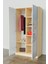 Minik Rüyacı Design "calista" Gardırop 5 Raflı Askılı Çocuk Odasi Elbise Dolabı 3