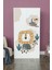 Jungle Animals Design "calista" Gardırop 5 Raflı Askılı Çocuk Odasi Elbise Dolabı 2