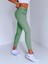 Kadın Yüksek Bel Likralı Skinny Fit Kot Pantolon Yeşil 2
