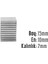 Neodyum Mıknatıs Köşeli 15X10MM , Kalınlık 2 mm ( 5 Adet) 2