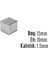 Neodyum Mıknatıs Köşeli 15X10MM , Kalınlık 1.5 mm ( 5 Adet) 1