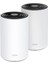 PX50(2-PACK), AX3000 + G1500, 1 Ghz Cpu, Powerline/mesh, Yapay Zeka Desteği, Gigabit Portları, 150 Cihaza Kadar Bağlantı, 420 M² 'ye Kadar Kapsama, Powerline Mesh Wifi 6 Sistemi 1