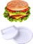 Hamburger ve Köfte Şekillendirici Köfte Kalıbı Pratik Burger Pres Aparatı (4172) 5