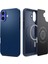 iPhone 16 Plus Kılıf Thin Fit Magfit Magsafe Özellikli Navy Blue - ACS08061 1