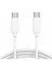 Apple iPhone 15 Için Type-C - Type-C Kablo Beyaz 1