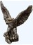 Kartal Heykel Biblo 20 cm Gümüş Renk 1