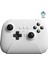Ultimate Hall Effect 2.4g Controller ve Şarj Dock - Beyaz Windows, Android Pc Ipad Uyumlu 1