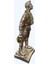 Savaş Pilotu Heykel Biblo 40 cm Gümüş ve Gold Renk Detaylı 3