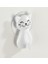Kancası Kedi Beyaz - Duvar Askısı, Elbise Askısı, Plastik (Abs), 6 x 9, 5 x 5, 5 Cm, Beyaz 3