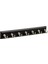 Pirinç Fbkeyt7- Bse- R 34, 3 cm Anahtar Ray ile 7 Haken Siyah & Saten Nikel, Fbkeyt7- Bse- R 1