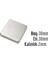 Neodyum Mıknatıs Köşeli 30X30MM , Kalınlık 2 mm ( 1 Adet) 1