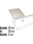 Neodyum Mıknatıs Köşeli 30X30MM , Kalınlık 2 mm ( 1 Adet) 2