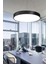 Modern Yüksek Aydınlatmalı Sarkıt LED Avize, Kumandalı Avize, 3 Renk Aydınlatmalı,ofis,salon Avizes 5
